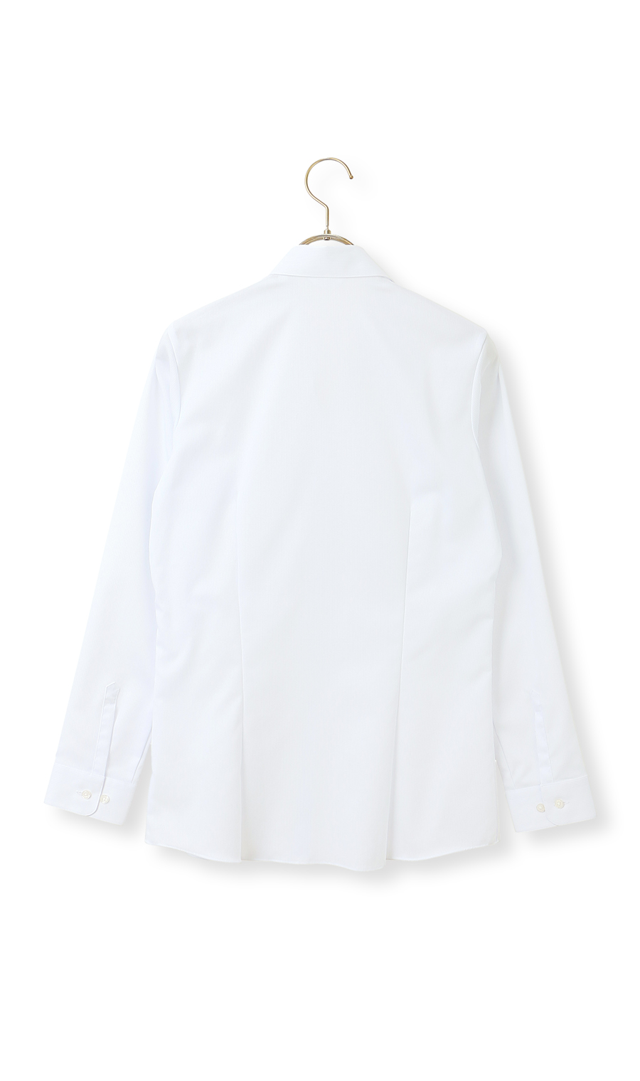 スキッパーカラーブラウス【長袖】【NON IRONMAX】 ブルー 07