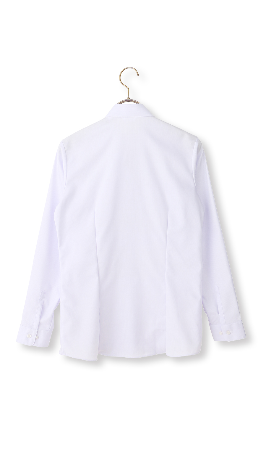 スキッパーカラーブラウス【長袖】【NON IRONMAX】 パープル 07