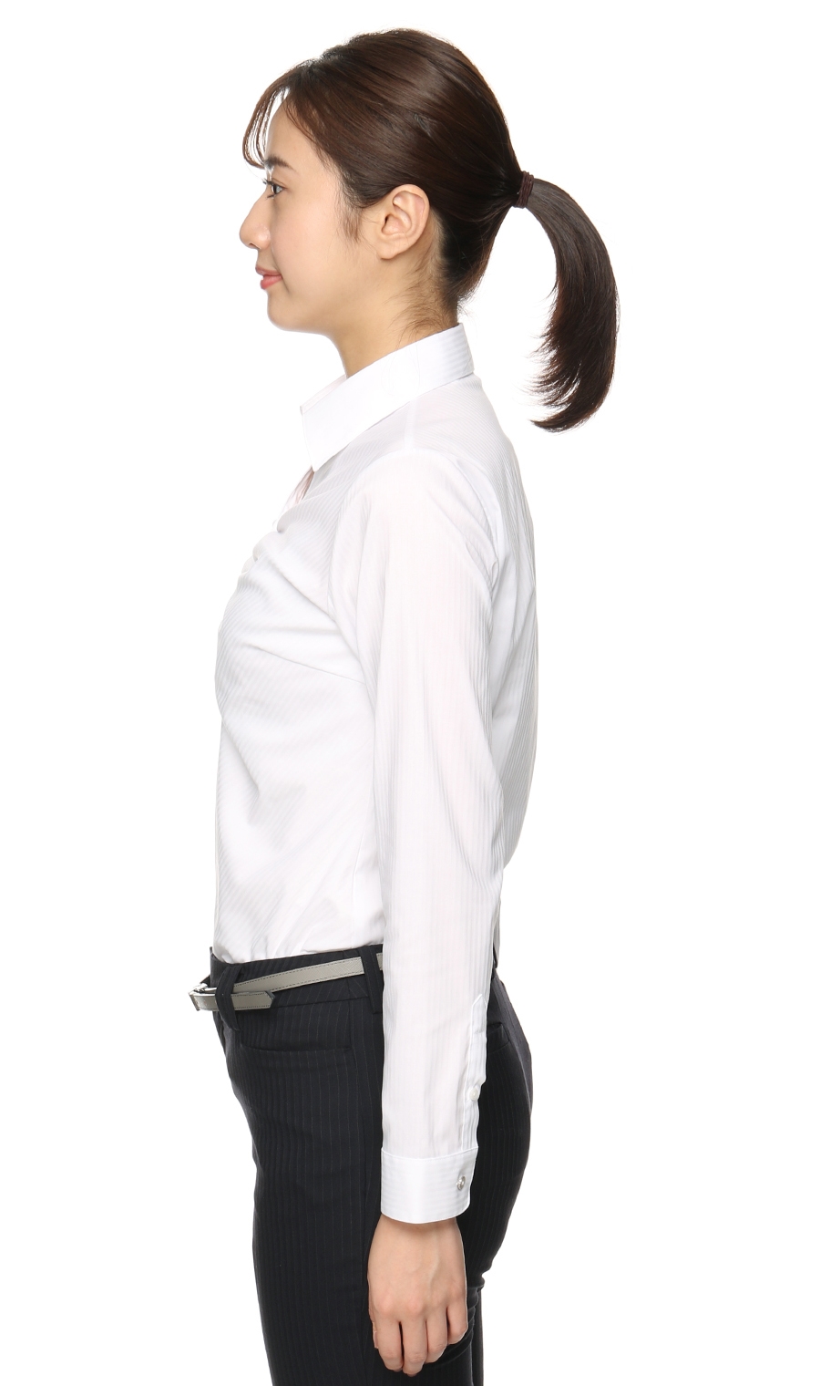 スキッパーカラーブラウス《クイーン》 ホワイト 29