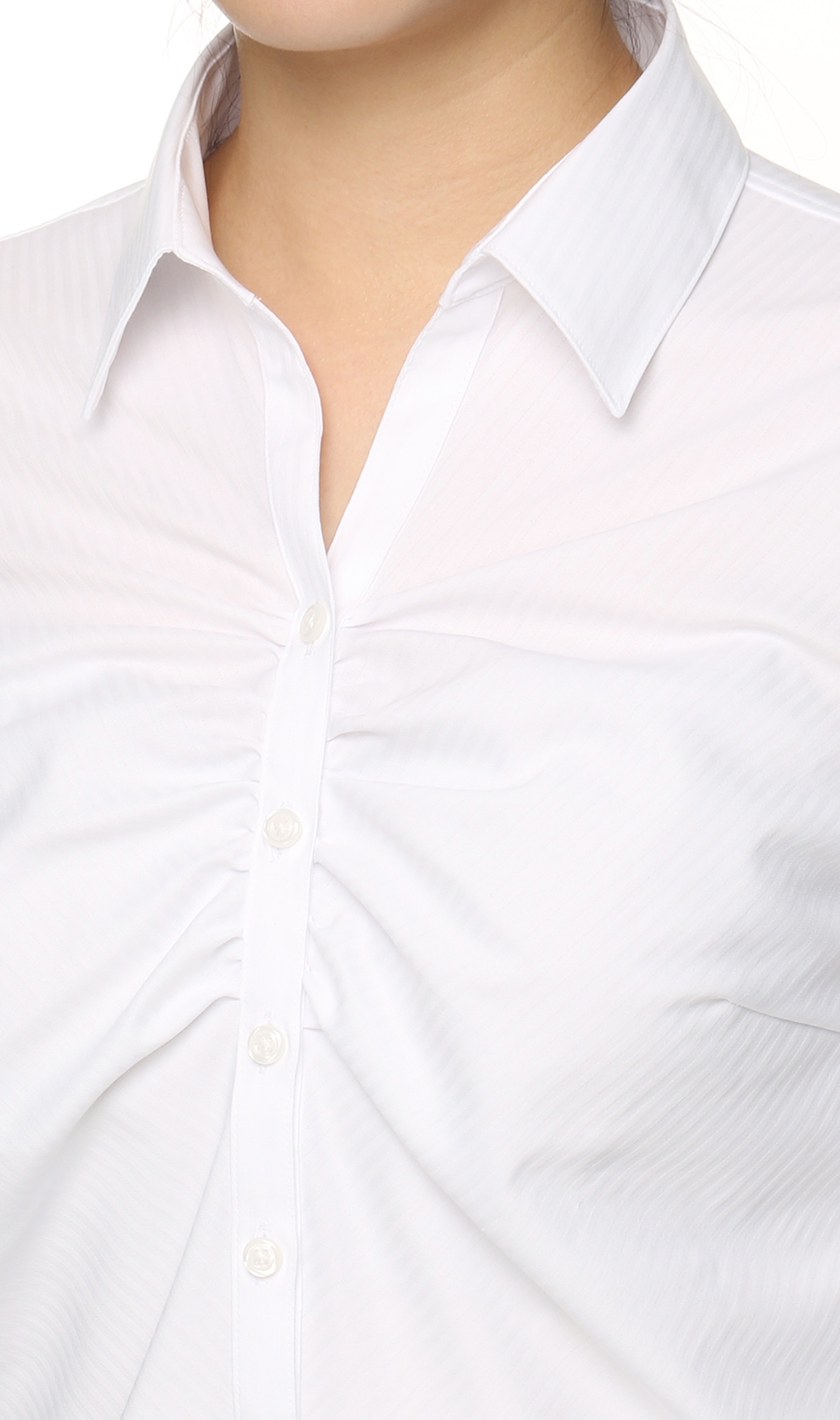 スキッパーカラーブラウス《クイーン》 ホワイト 29