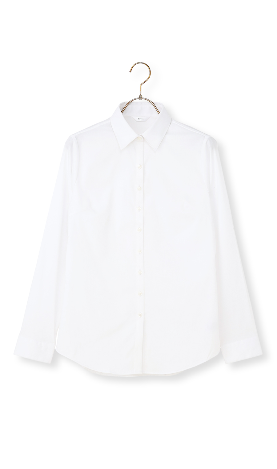 レギュラーカラーボウタイブラウス【長袖】【2WAY】 ホワイト 5