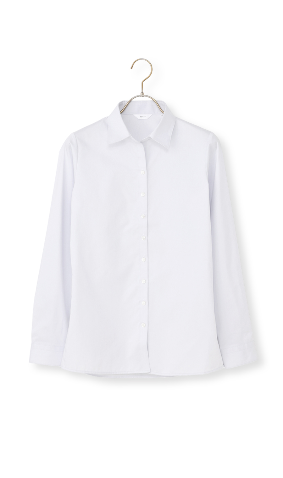 スキッパーカラーラッフルフリル・リボンブラウス【長袖】【3WAY】 ライトグレー 7