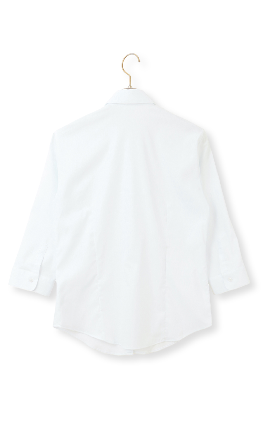 スキッパーカラーブラウス【7分袖】【OEKO-TEX】 ブルー 19