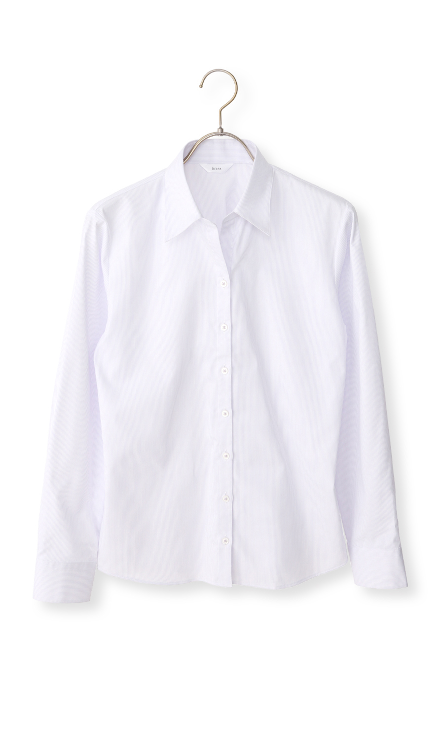 Skipper collar blouse [long sleeves] [Cosme Clear] Purple 05