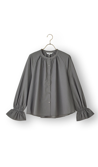 Sheer blouse (long sleeves)