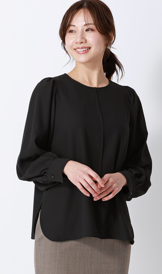 ボリュームスリーブブラウス【長袖】
