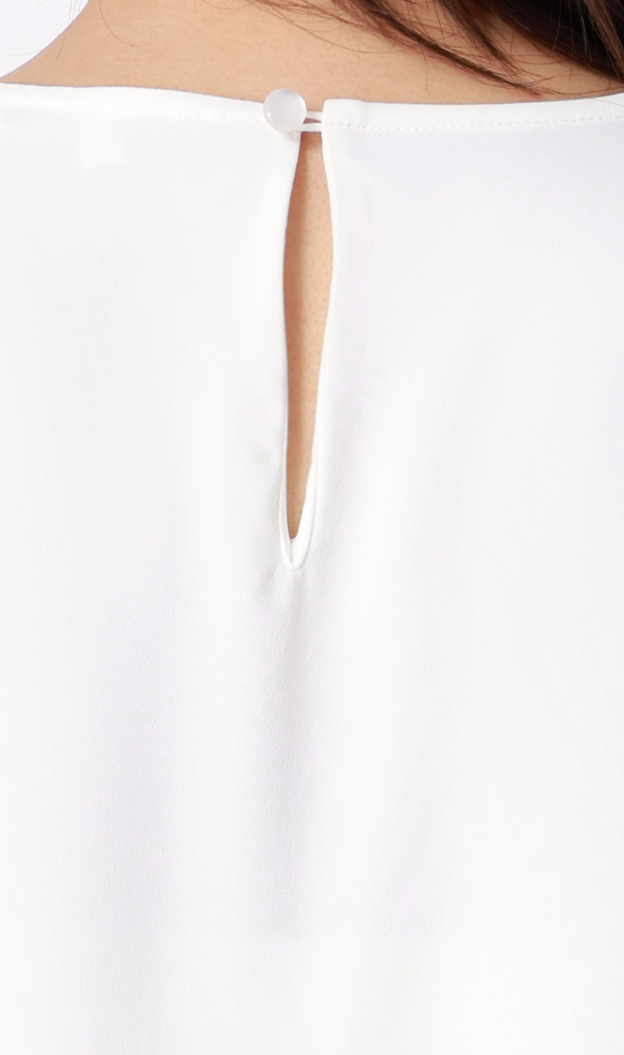 ボリュームスリーブブラウス【長袖】 ホワイト S