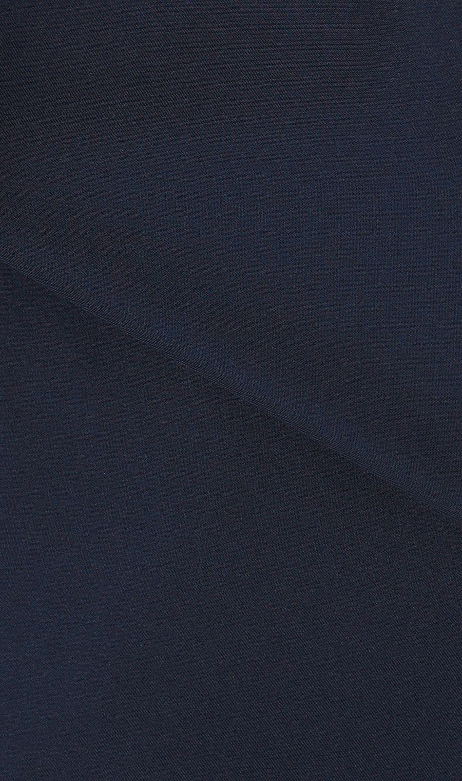 ボウタイ付きとろみシャツ【長袖】【2WAY】 ネイビー M