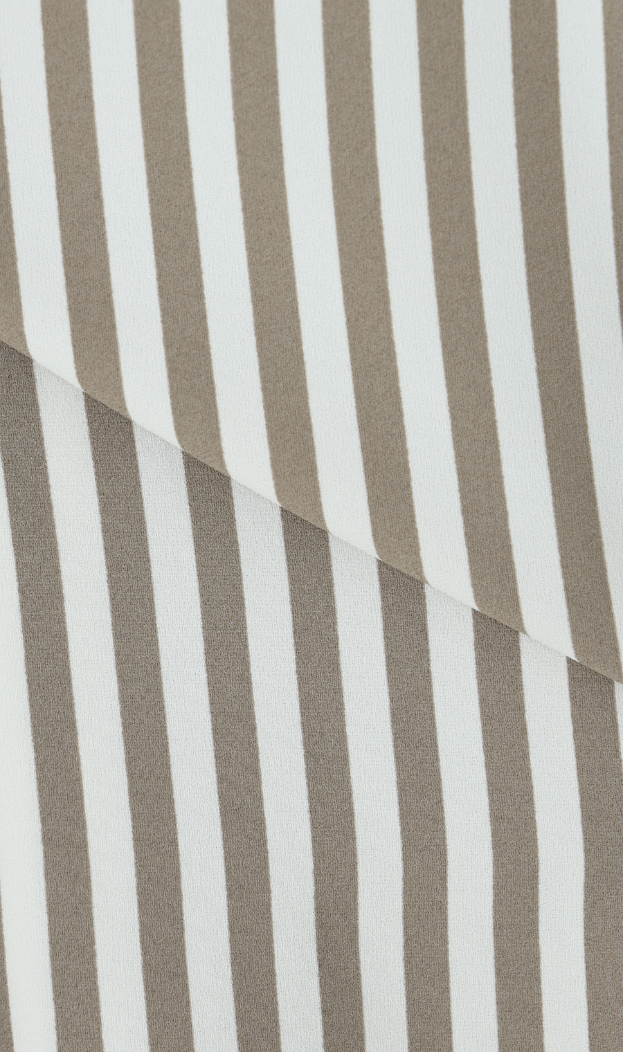 ストライプボウタイブラウス【半袖】 ベージュ M