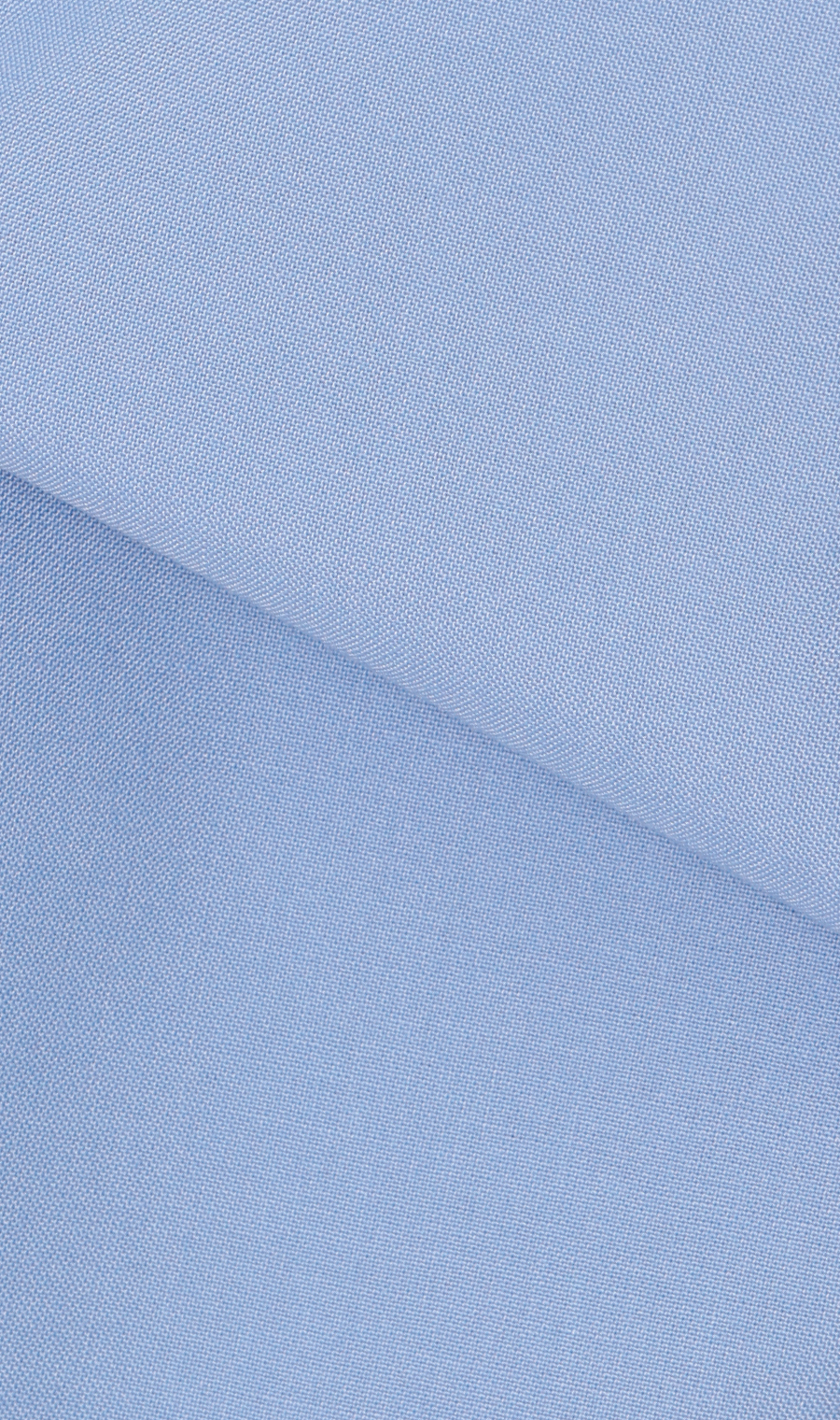 ハイネックギャザーリボンブラウス【5分袖】 ブルー M