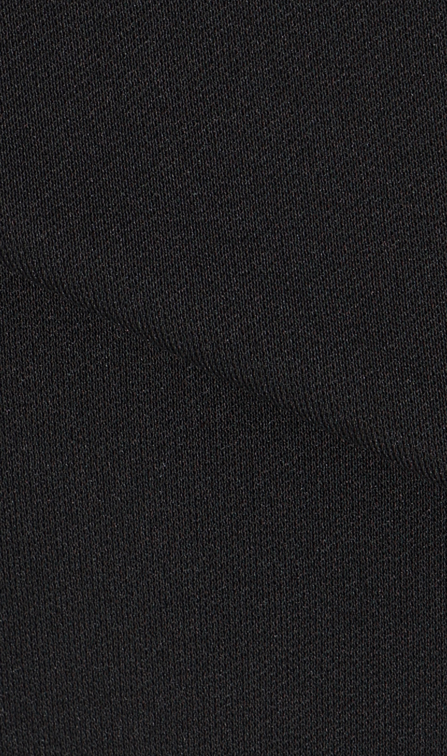 キーネックブラウス【半袖】【涼】【セットアップ着用可】 ブラック S