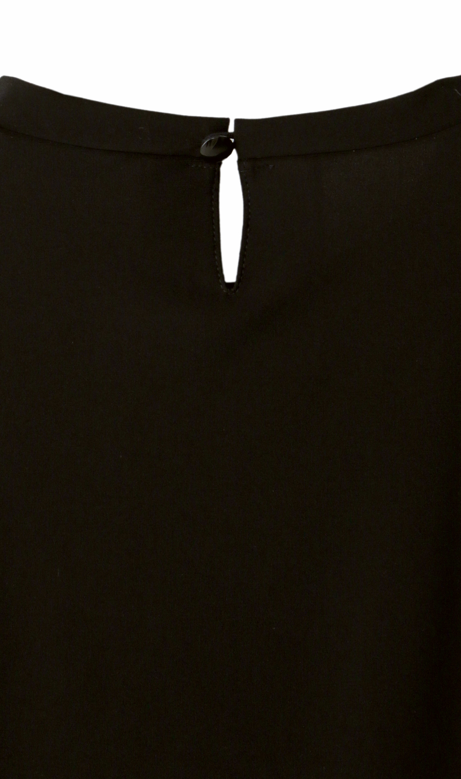 フォーマルブラウス【ピンタック】【7分袖】【日本製】 ブラック LL