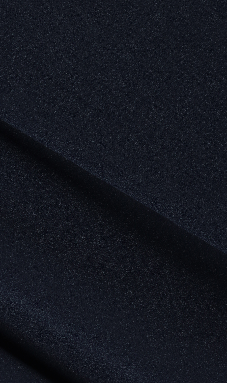 ハイネックボウタイブラウス【2WAY】【長袖】【WEB限定】 ネイビー M