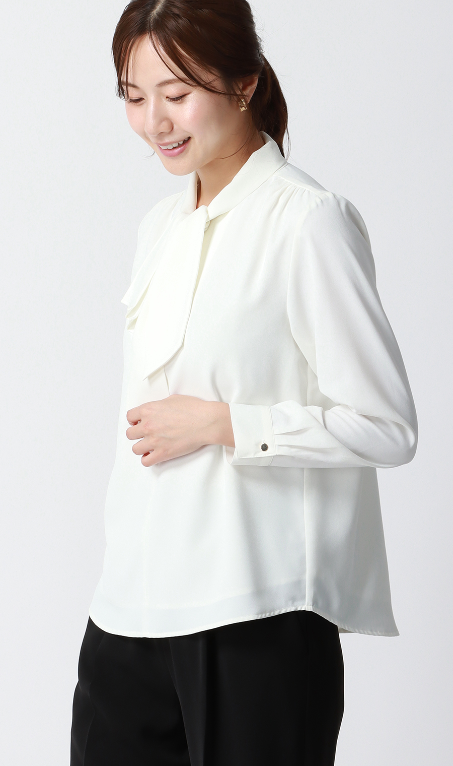 【美品】エンフォルド ブラウス フリルアシンメトリー 38 無地 ホワイト 楽天市場】アシンメトリー ブラウス フリル シャツ レディース