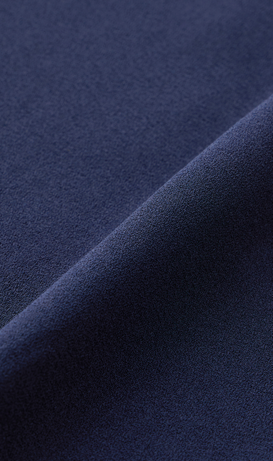 パール調ボタンブラウス【長袖】【WEB限定】 ネイビー M