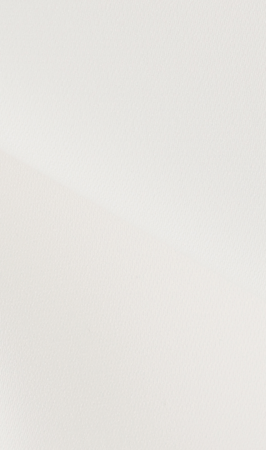 バンドカラーピンタックブラウス【長袖】 ホワイト S