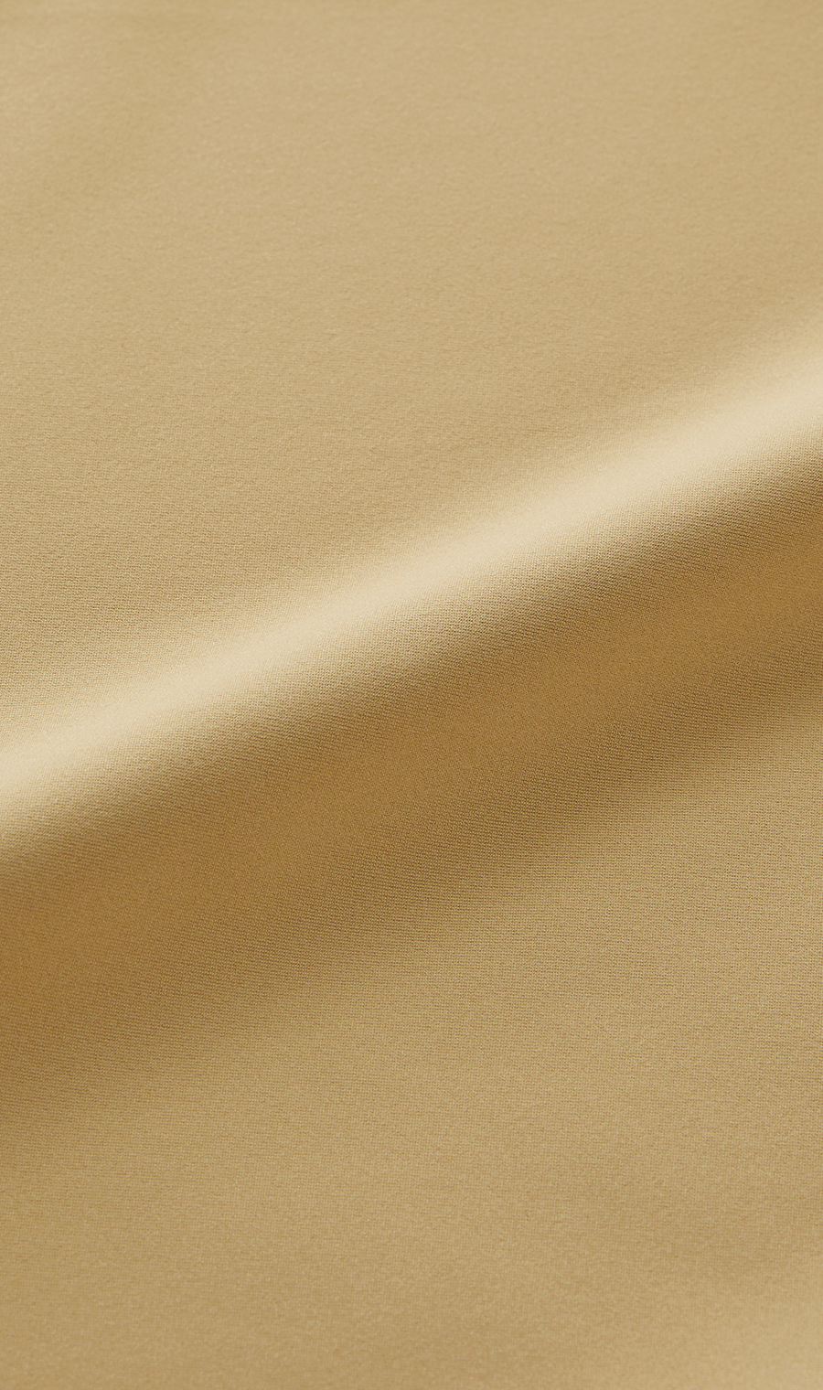 パールボタン付きキーネックブラウス《半袖》 ベージュ M