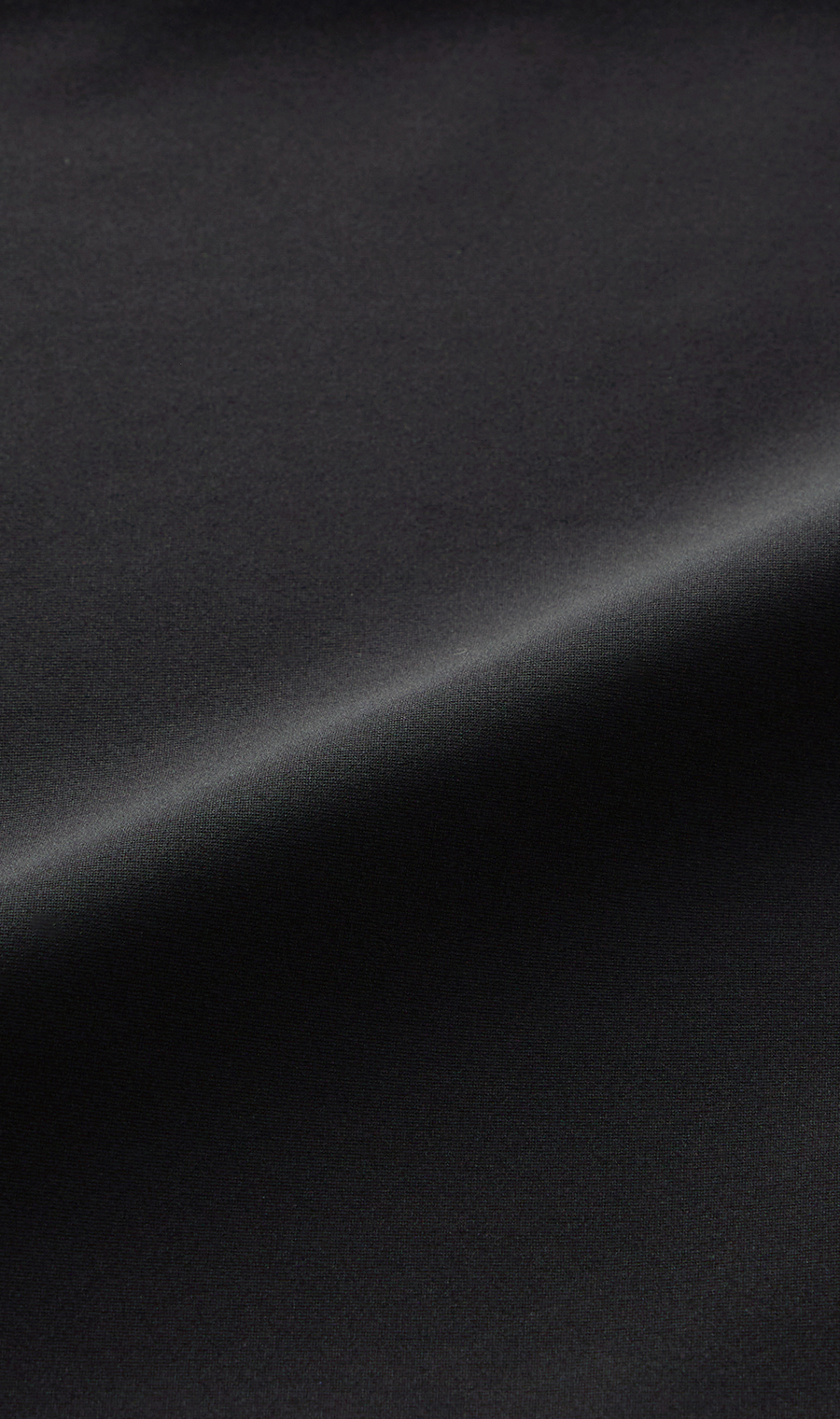 パールボタン付き前身タックブラウス《半袖》 ブラック M