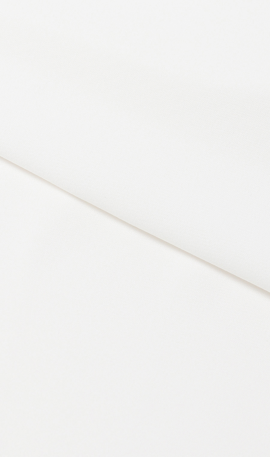 バンドカラー配色ブラウス【長袖】【WEB限定サイズあり】 ホワイト S