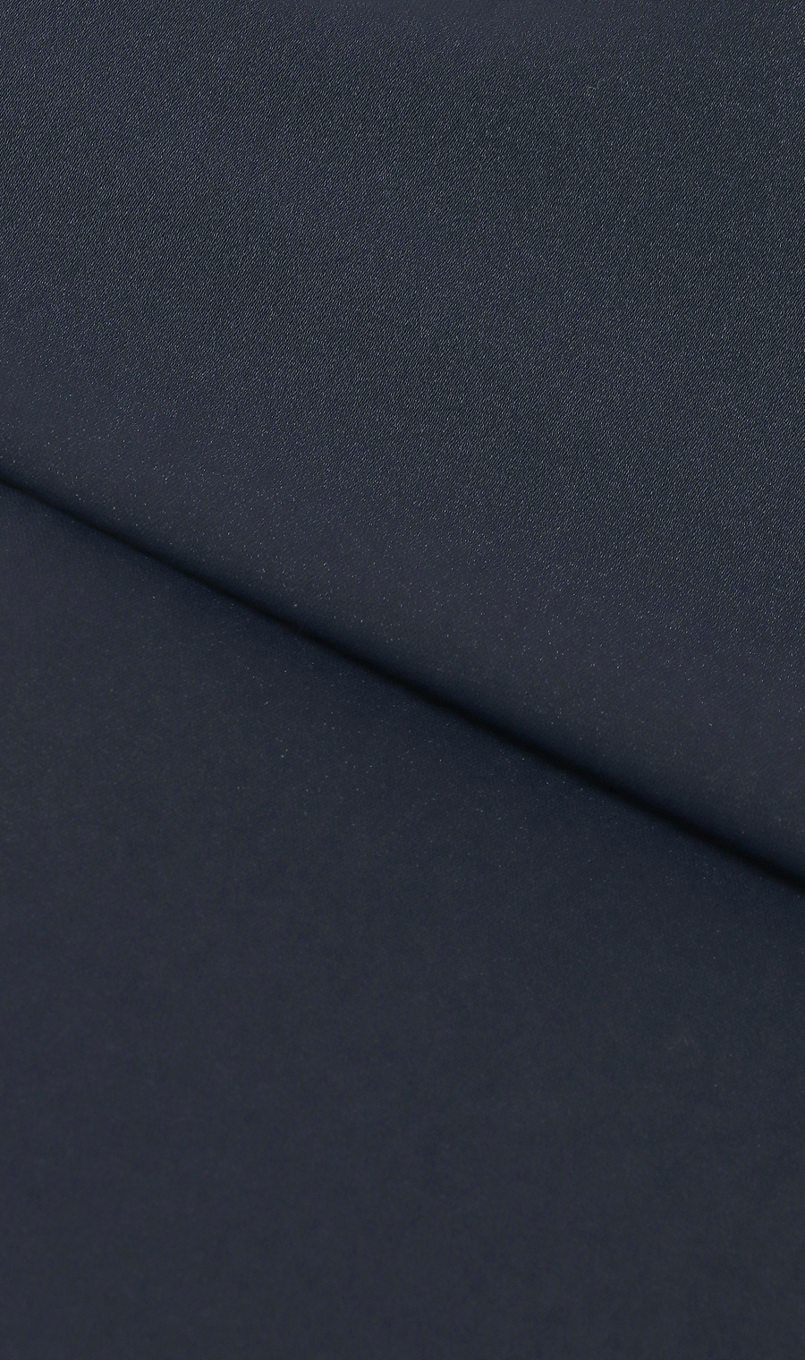 バンドカラー配色ブラウス【長袖】【WEB限定サイズあり】 ネイビー S