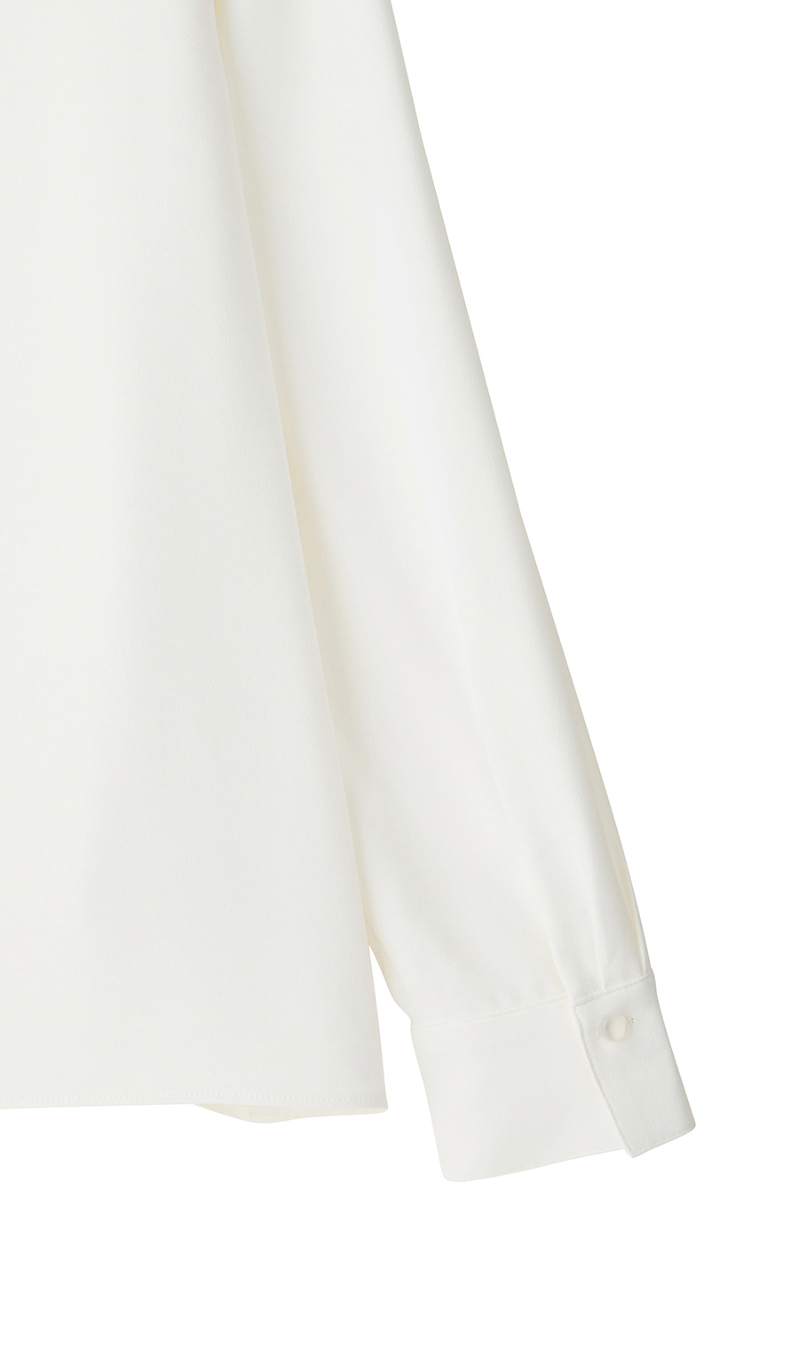 スカーフタイ付きVネックブラウス【2WAY】【長袖】 ホワイト S