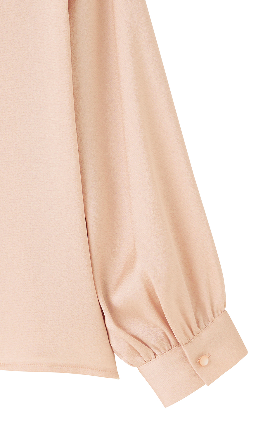 取り外しタイ付きブラウス【2WAY】【長袖】【WEB限定サイズあり】 ピンク S