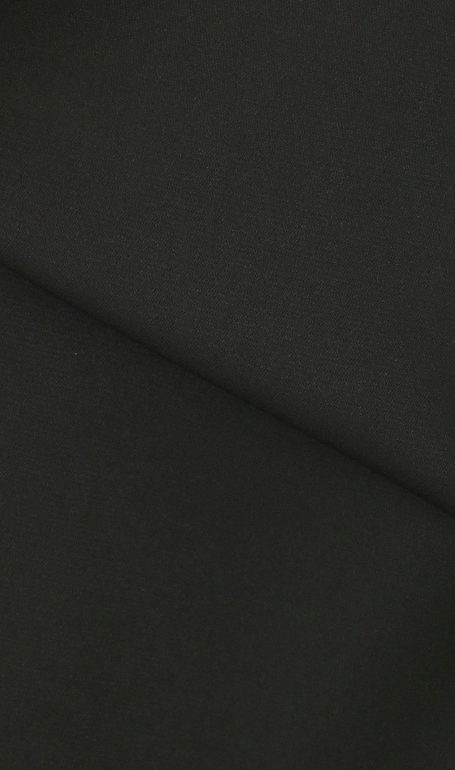 配色タイ付き2WAYブラウス【5分袖】 ブラック S