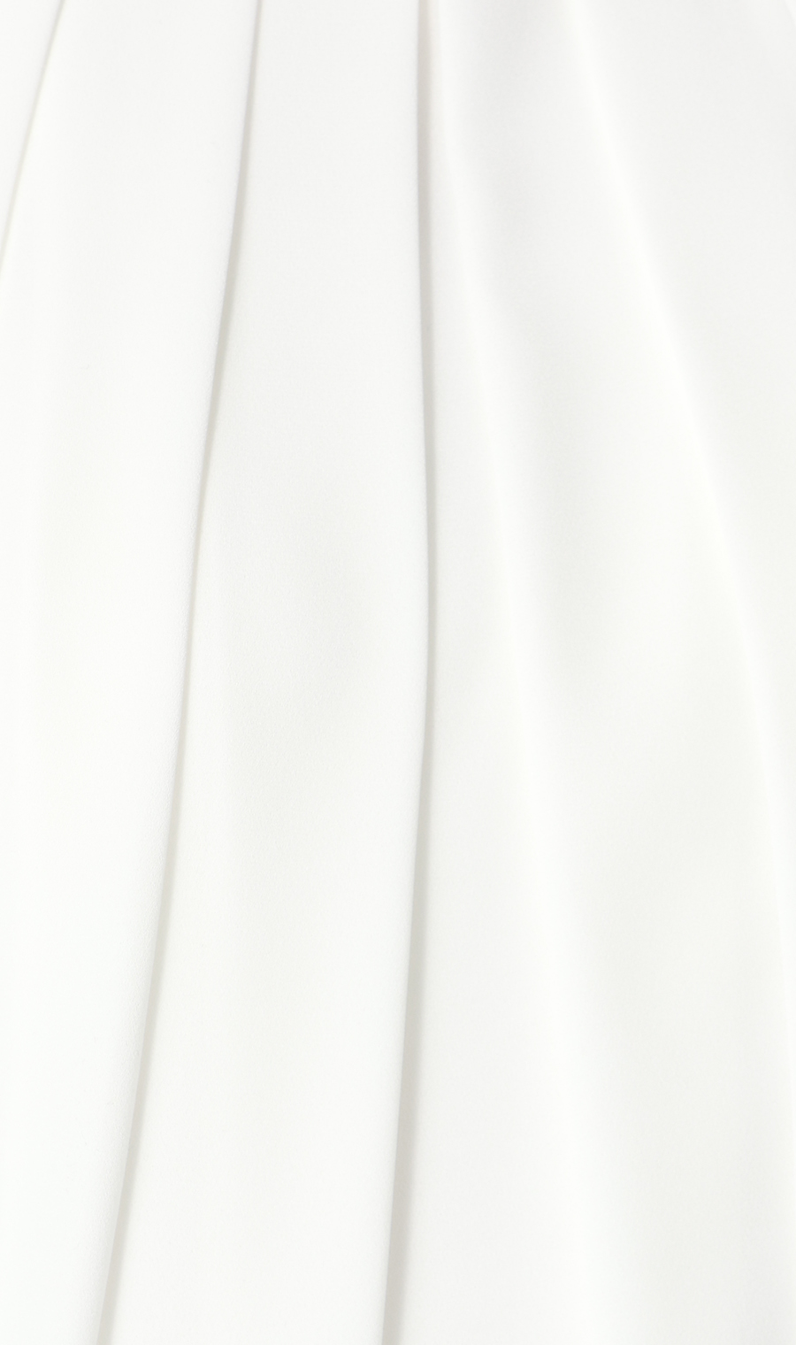 バルーンヘムブラウス【9分袖】 ホワイト S