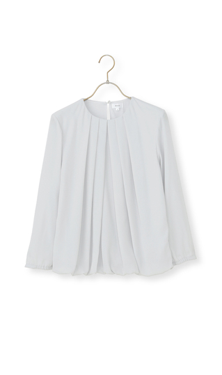 バルーンヘムブラウス【9分袖】