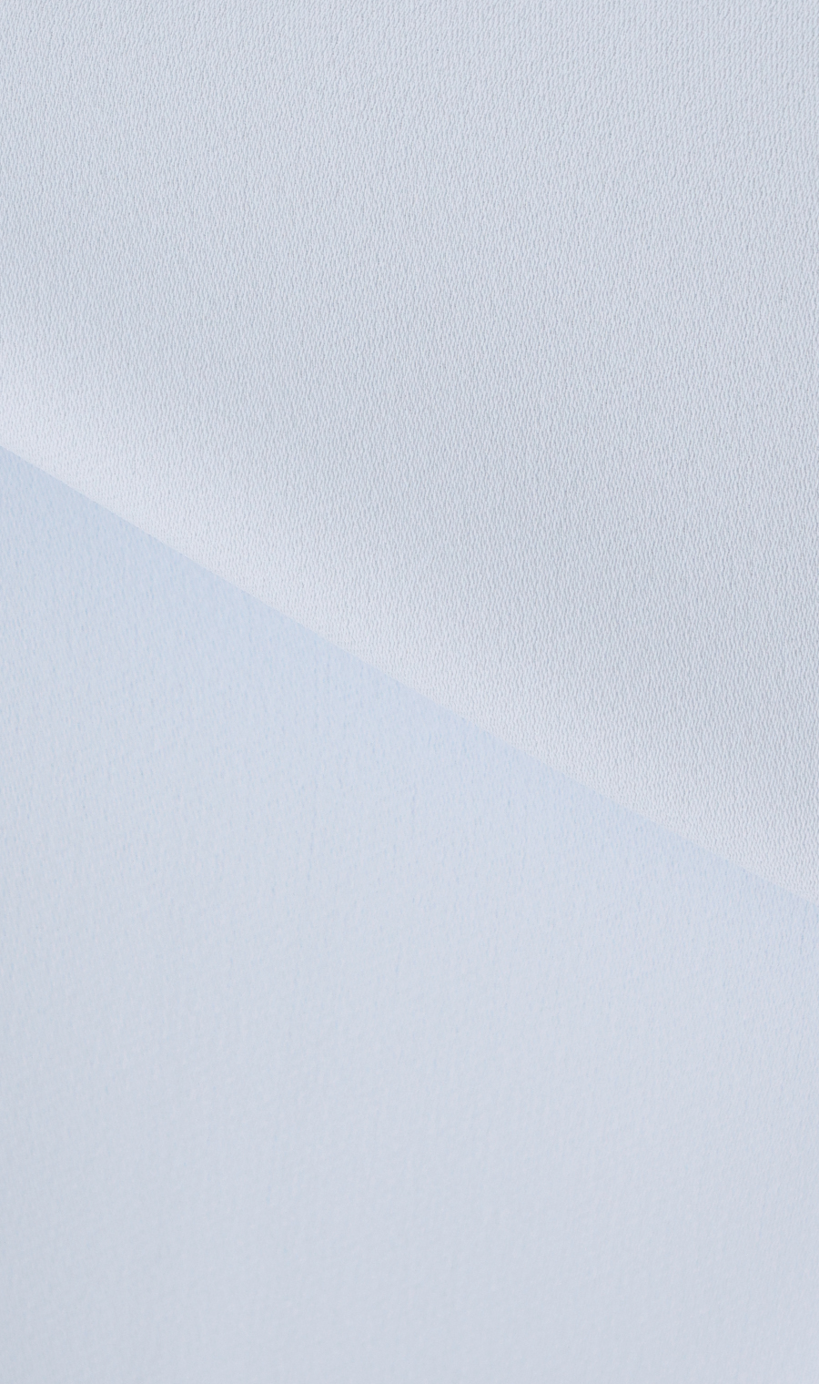 シフォンレイヤーブラウス【長袖】【2WAY】 サックス M