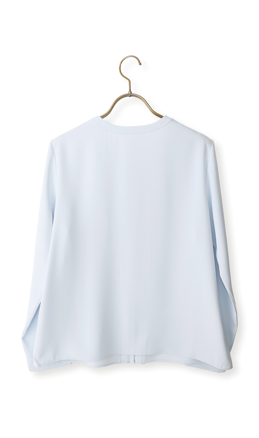 シフォンレイヤーブラウス【長袖】【2WAY】 (RBL26107-20) | &ress