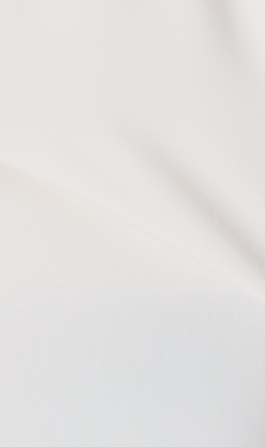 ボウタイ風タックブラウス【長袖】 ホワイト S