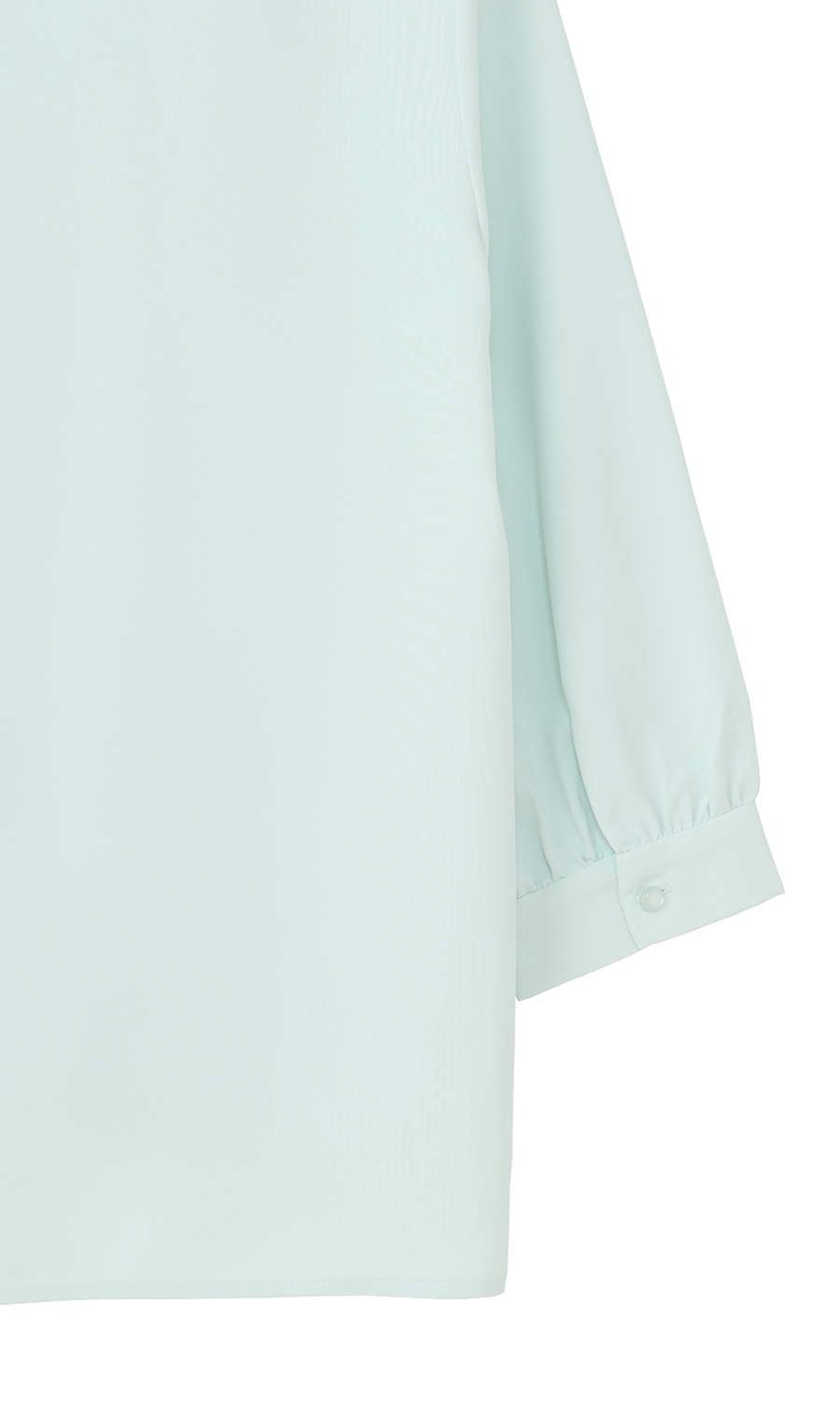 ボウタイブラウス【7分袖】 ミント S