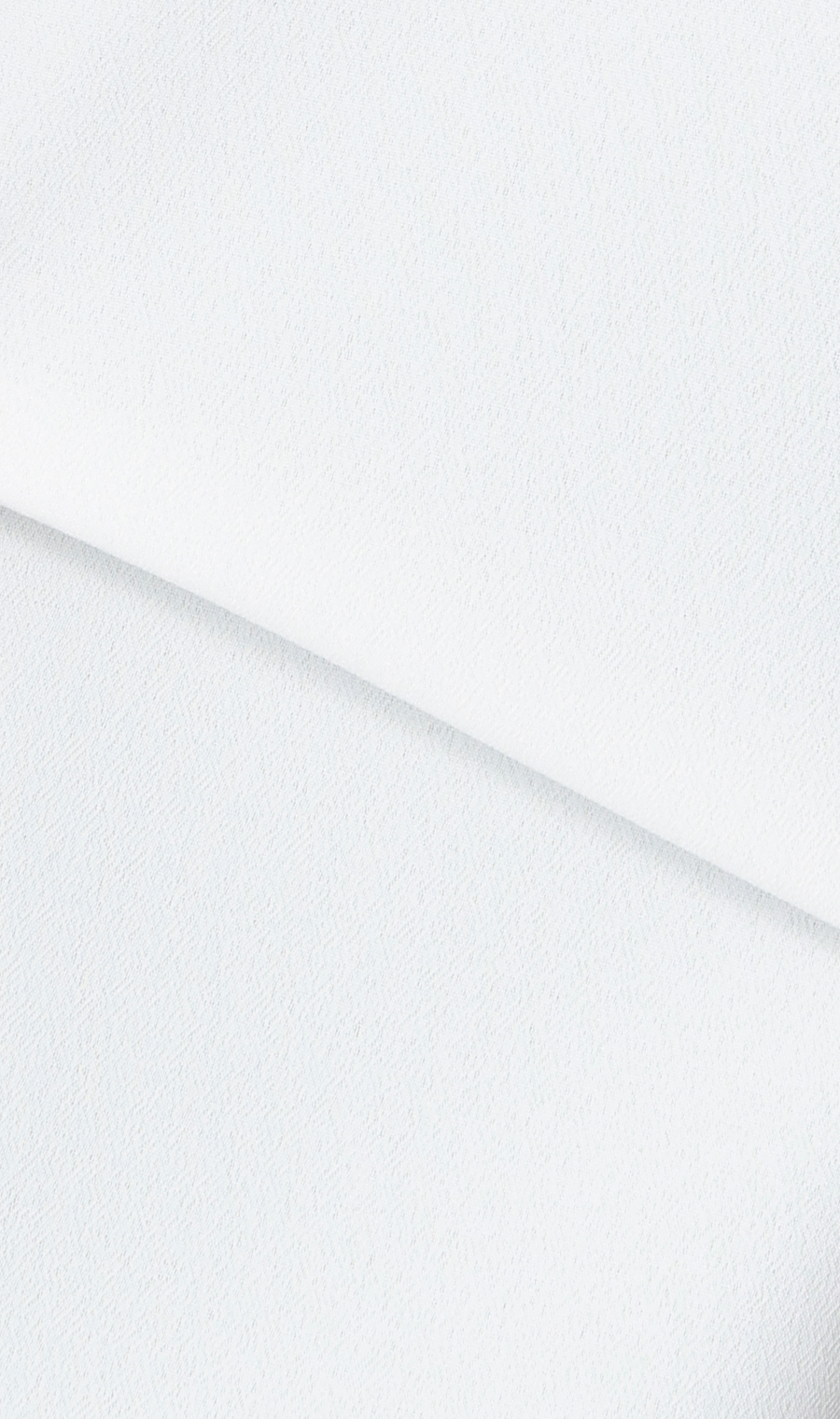 フリルタイブラウス【7分袖】 ホワイト S