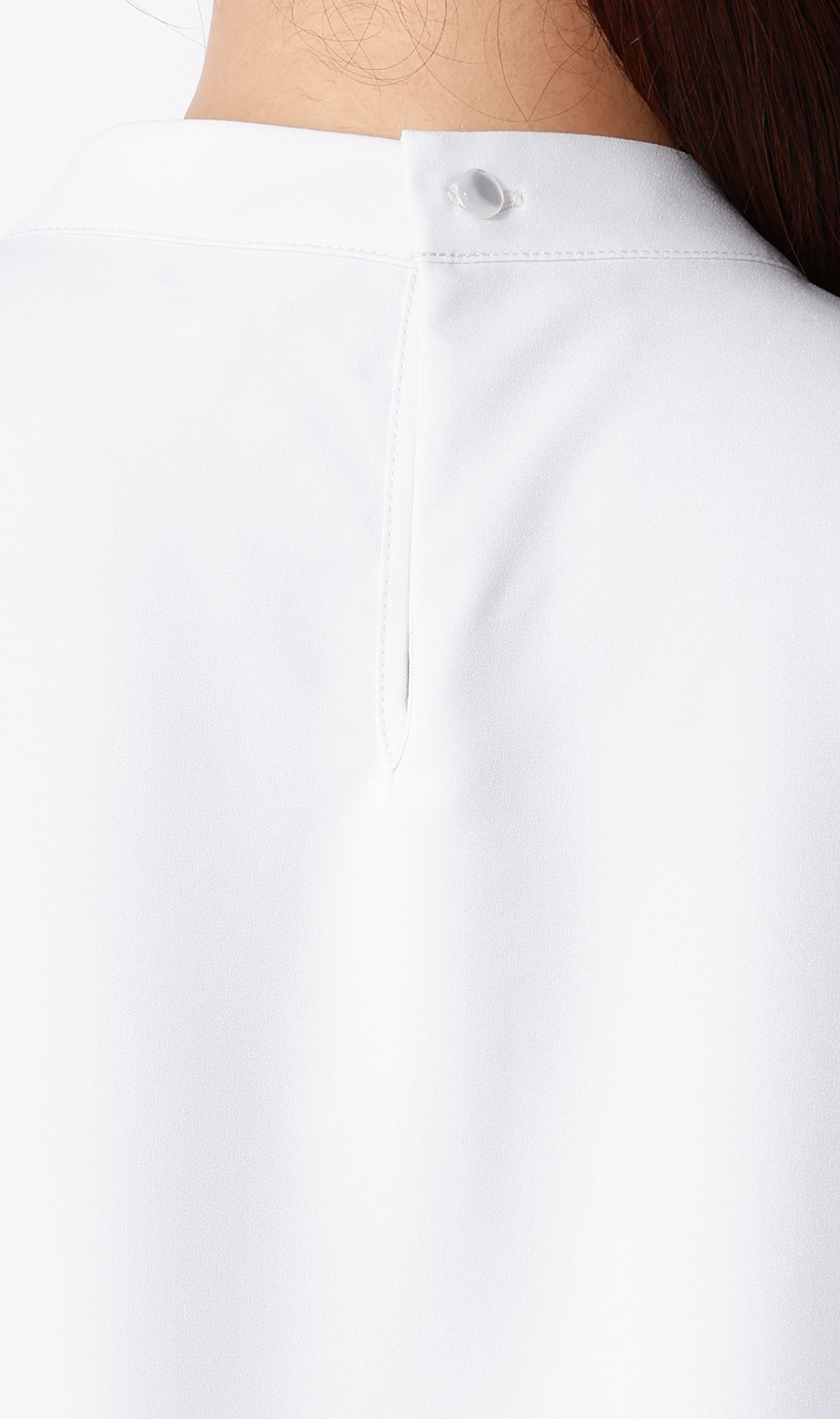 名品アクセサリー付きボウタイブラウス【4WAY】【半袖】 サックス S