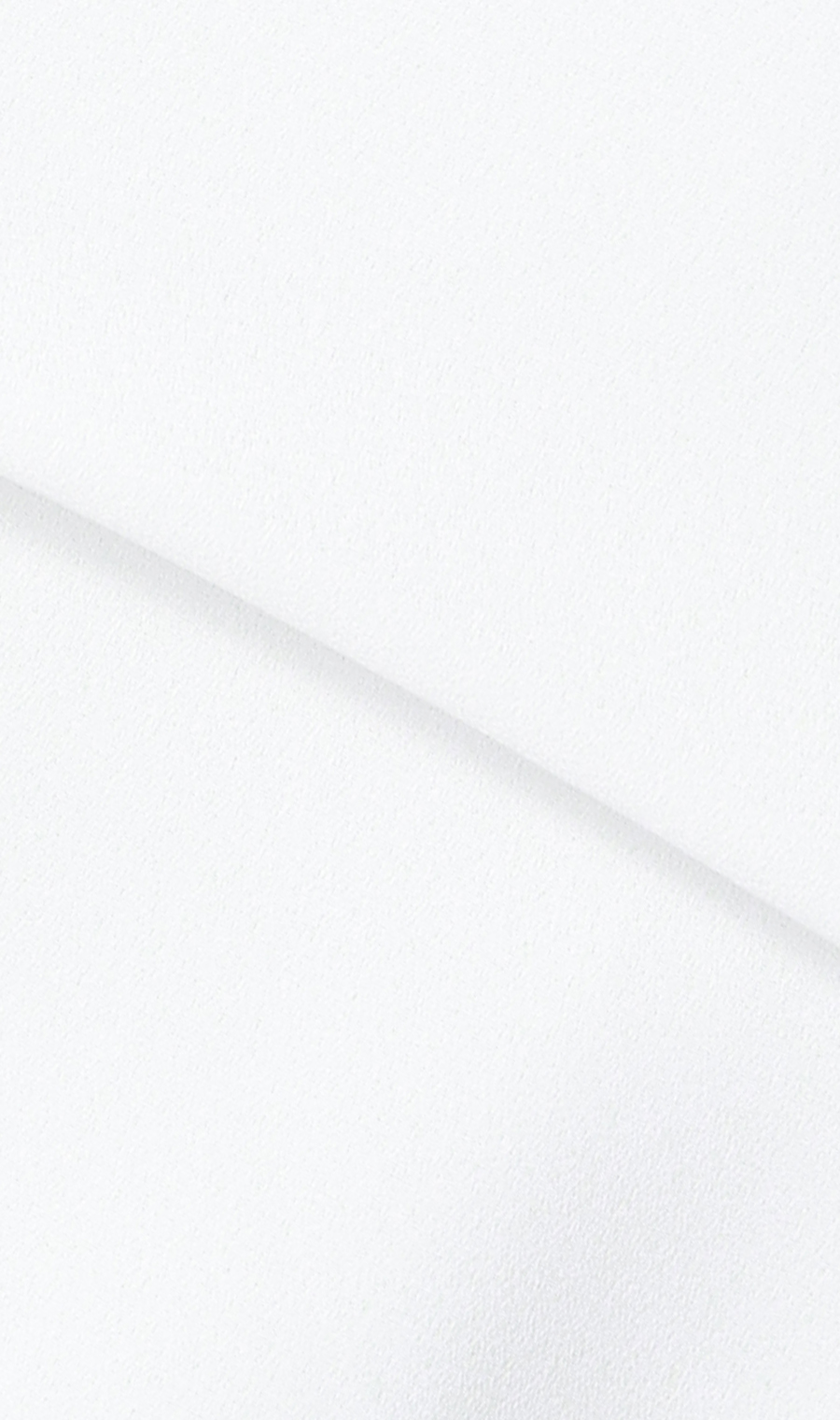 ■クルーネック配色ブラウス【半袖】【WEB限定】 ホワイト L