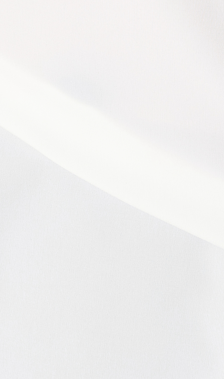 【みんなのブラウス】ゼロプレッシャーブラウス【クルーネック】【半袖】 ホワイト S