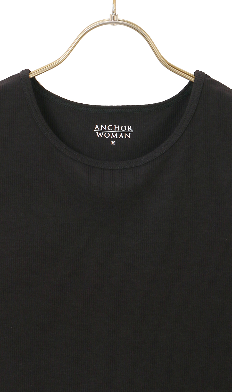 ノースリーブカットソー【タンクトップ】 ブラック S