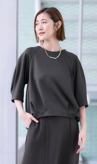 ダンボールニットコクーンプルオーバー【セットアップ着用可】