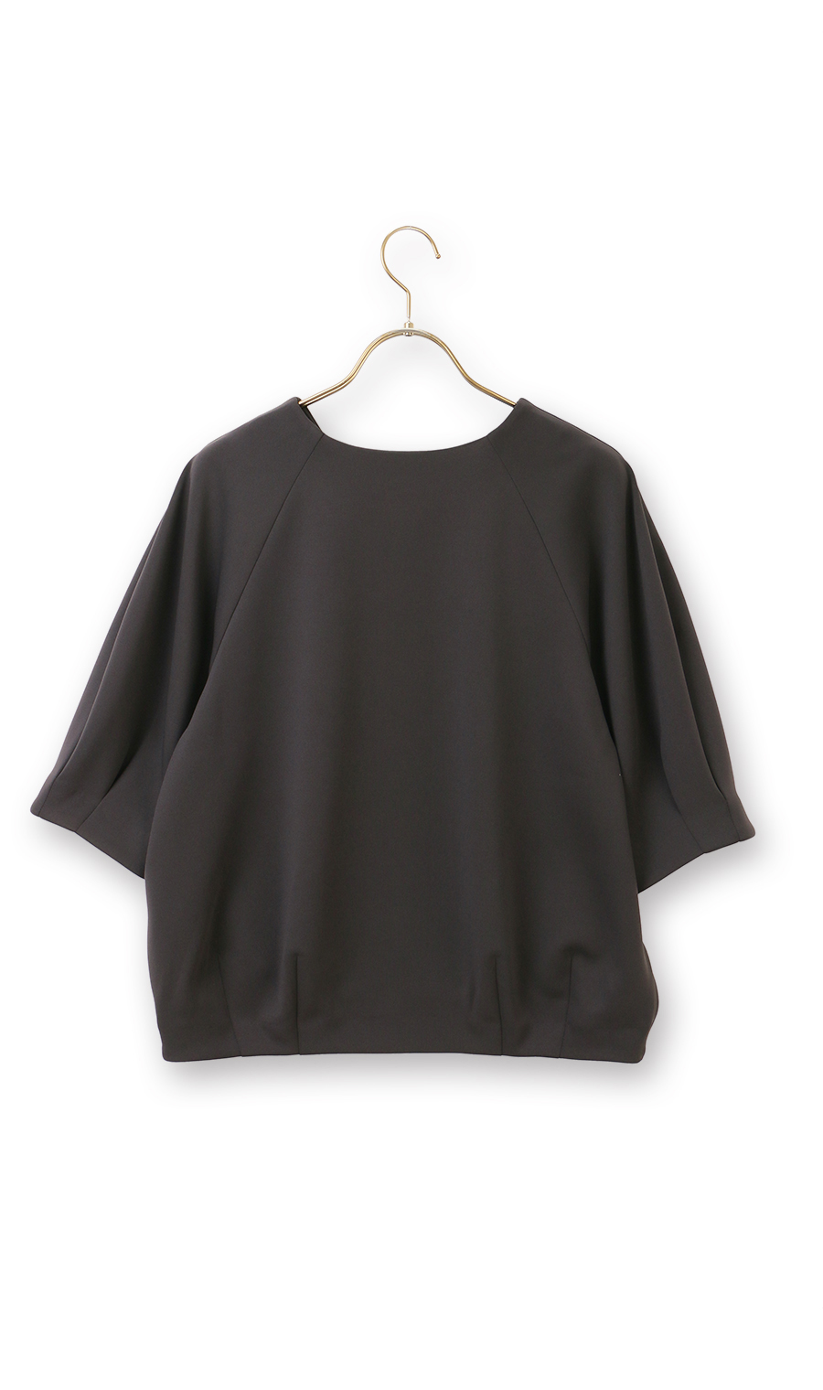 ダンボールニットコクーンプルオーバー【セットアップ着用可】 チャコール M