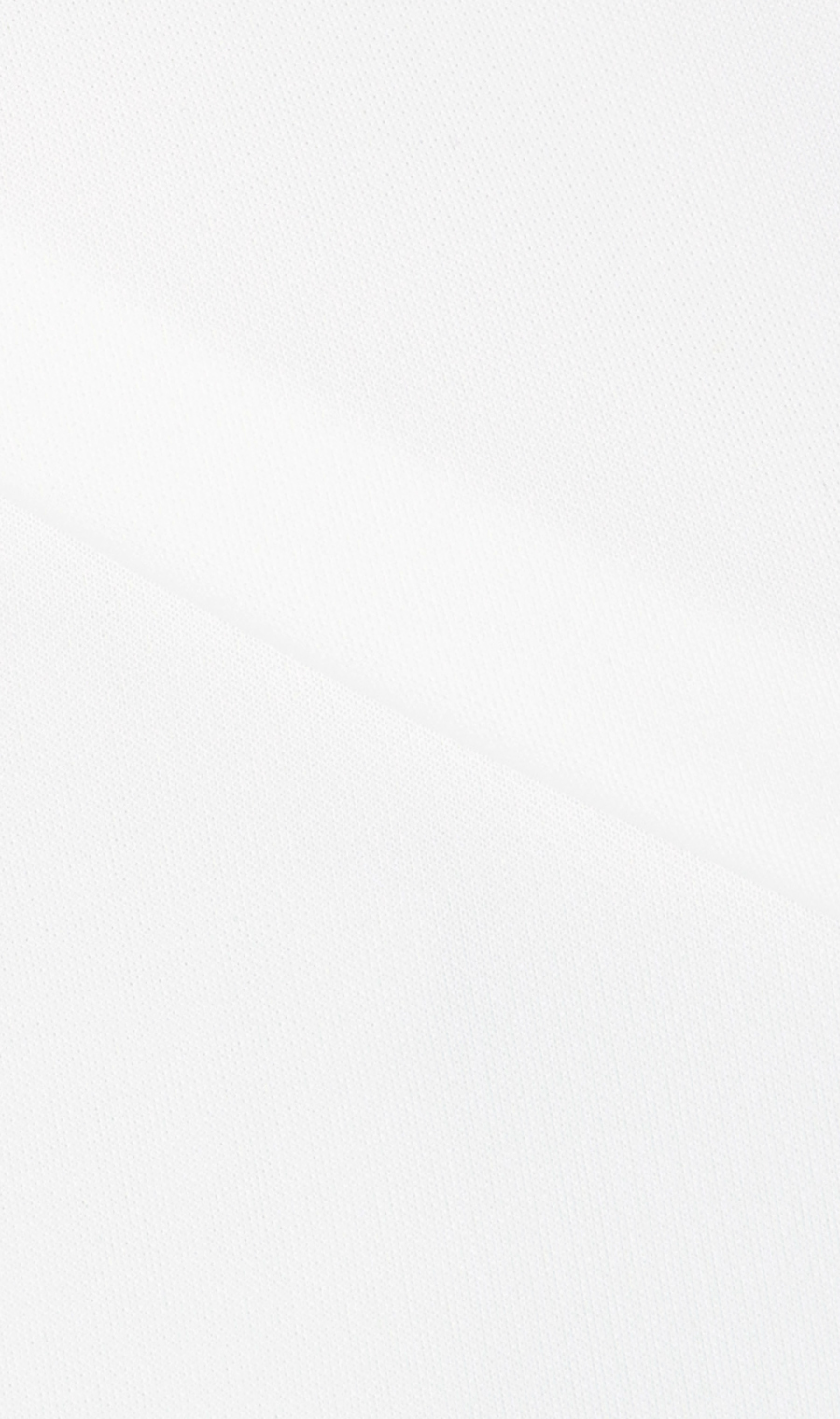 透けないカットソー【半袖】【キーネック】【WEB・アオプラ高円寺北口店限定】 ホワイト S