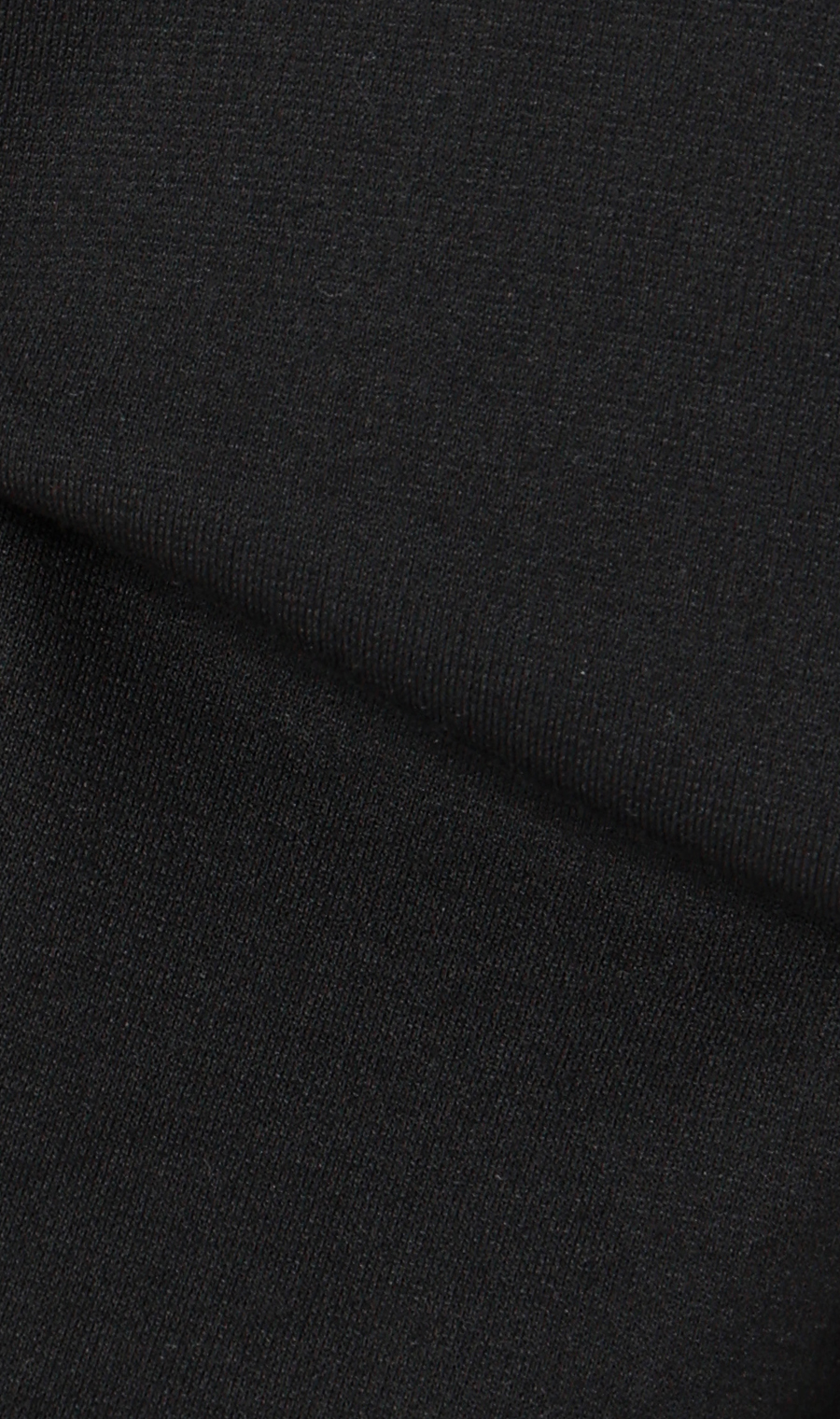 ゼロプレッシャーカットソー【クルーネック】【涼】【半袖】 ブラック S