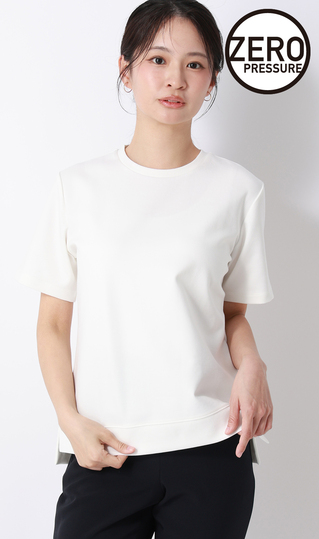ゼロプレッシャーカットソー【クルーネック】【涼】【半袖】
