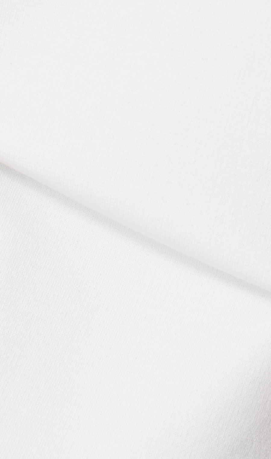 ゼロプレッシャーカットソー【クルーネック】【涼】【半袖】 ホワイト S