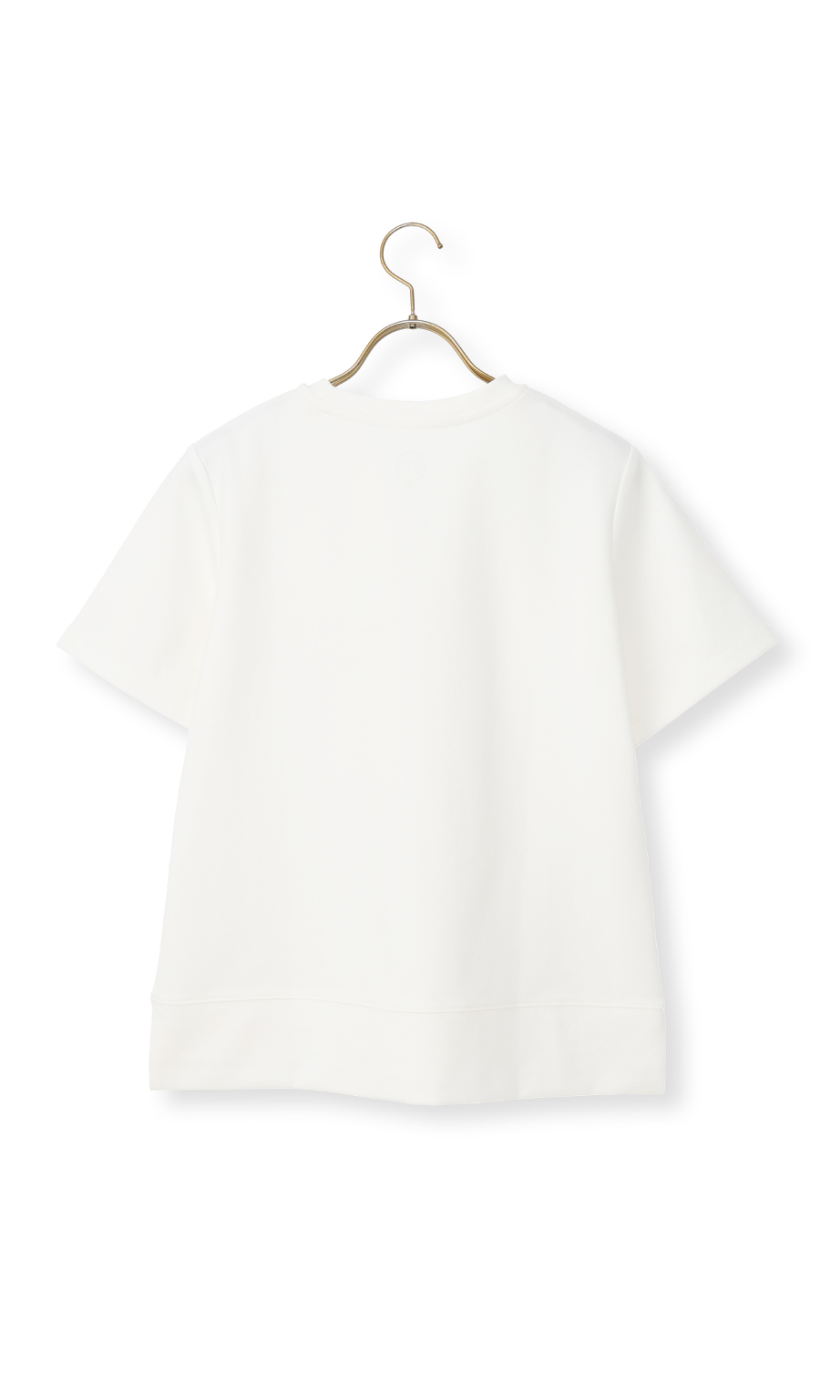 ゼロプレッシャーカットソー【クルーネック】【涼】【半袖】 ホワイト S