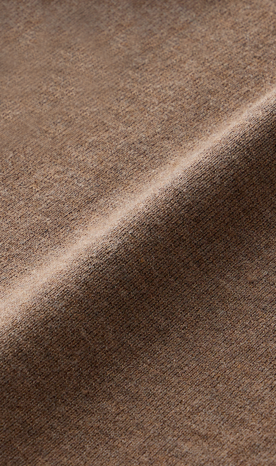 メタルボタン天竺カーディガン【前後2WAY】【長袖】 ブラウン S