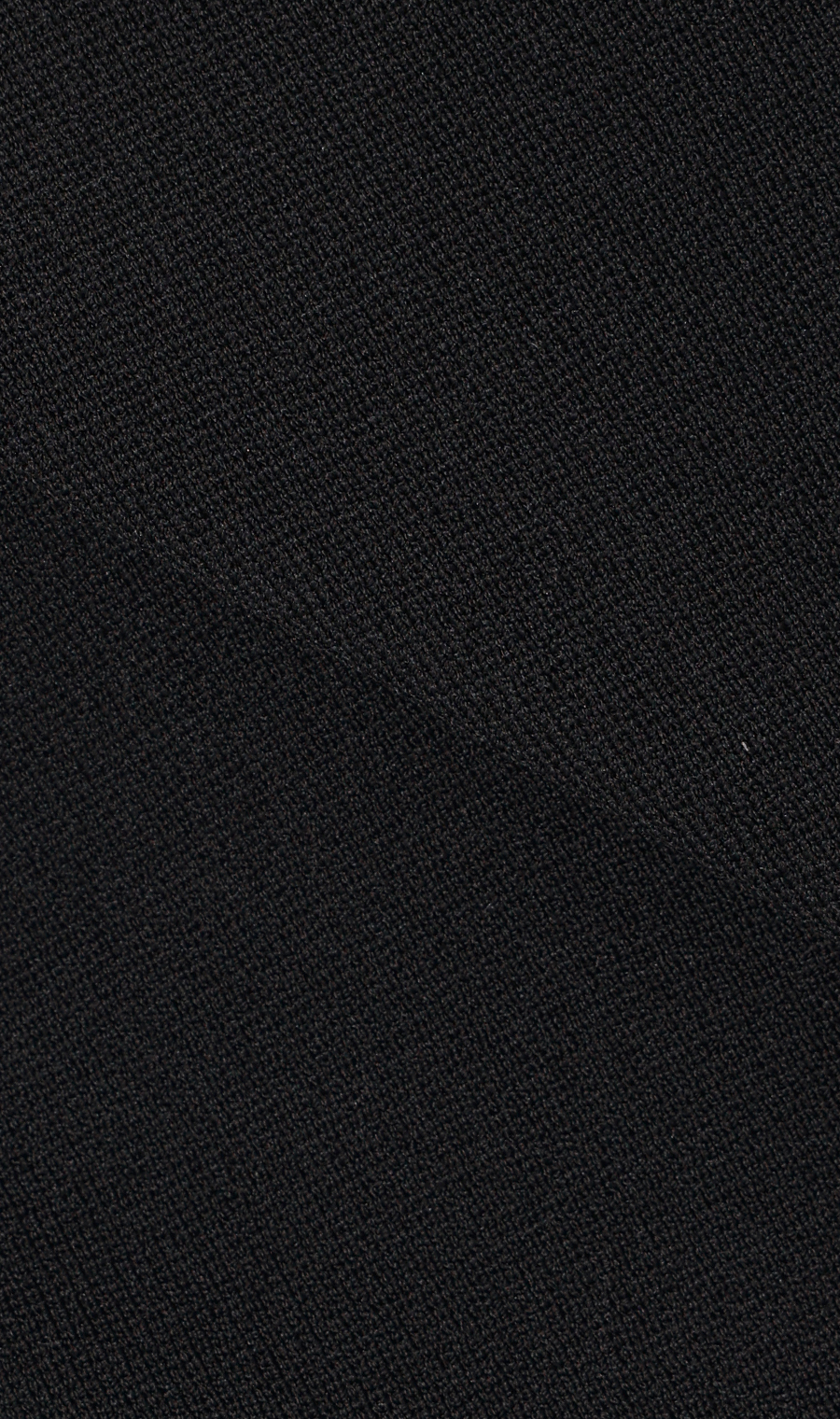 Vネックニットジレ【ノースリーブ】 ブラック M