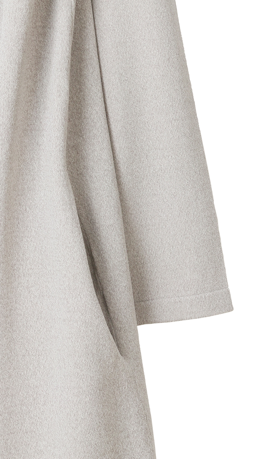 ロングトッパーカーディガン《長袖》 グレー S