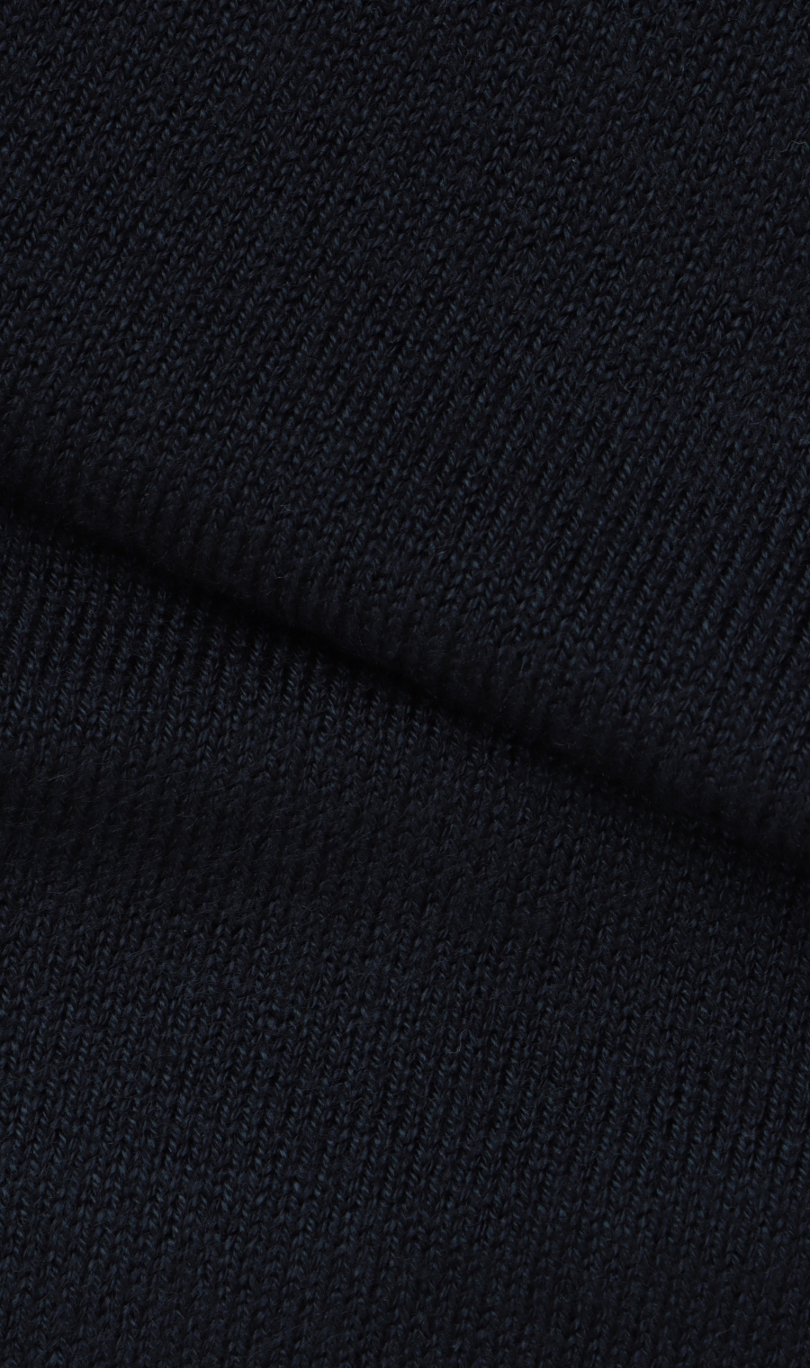 クルーネックニットプルオーバー《長袖》 ネイビー S