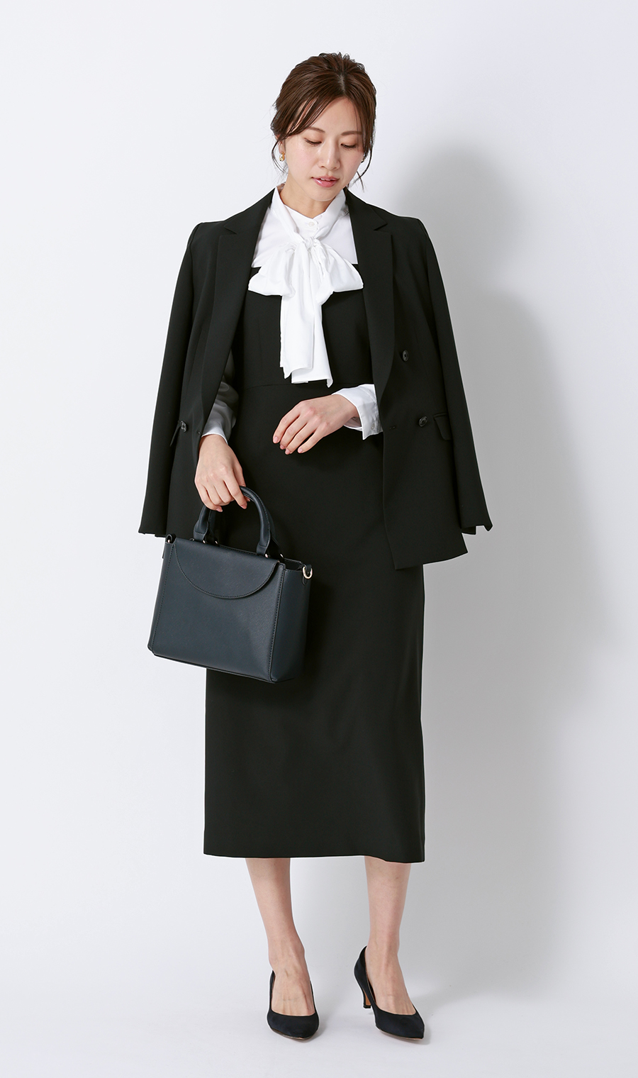 キャミワンピース【セットアップ着用可】 ブラック M